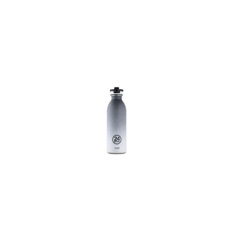 Gourde en Métal TEMPO GREY BOUCHON SPORT 500ml Gourde en Métal TEMPO GREY BOUCHON SPORT 500ml