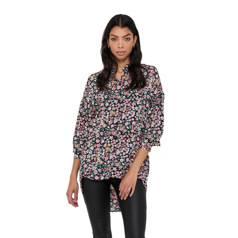 Chemise longue asymétrique
