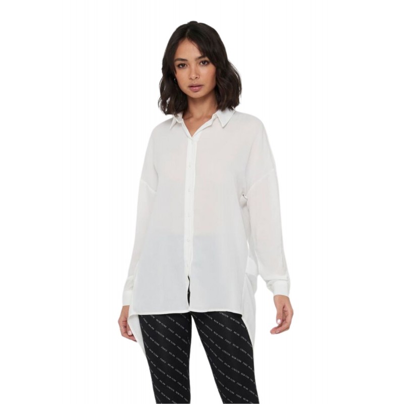 Chemise longue asymétrique