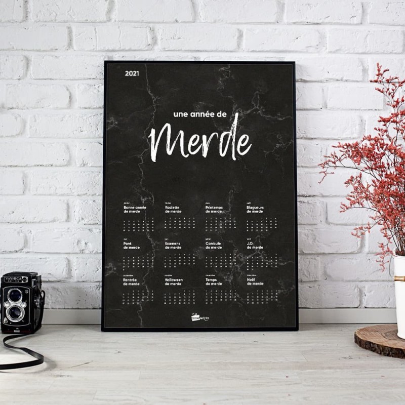 Calendrier de Merde 2021